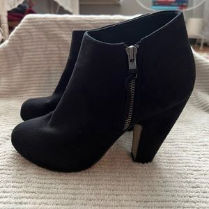 Madden Girl Heel Booties with Zipper